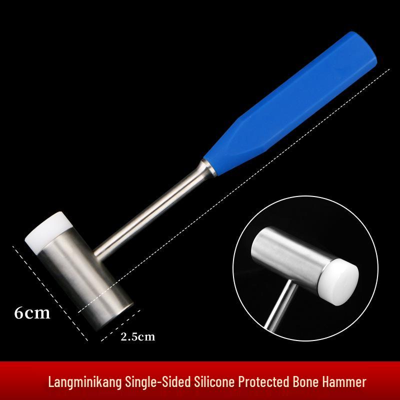 Ортопедические ЛОР Косметические Хирургические Назальные Инструменты: Стоматологический костный молоток, односторонний и двусторонний, силиконовый