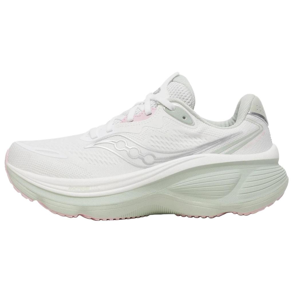 Women's Sneakers Saucony Hurricane 26 Running Shoes Women's Low-top White/Light Camel