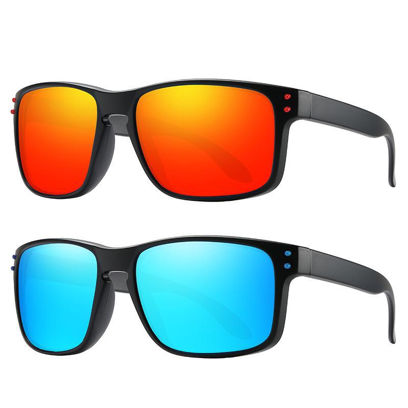 2025 Custom Brand Designer Sunglass Trendy Frame for Outdoor Sports Fishing Cycling in Spring Polarized Hinge
