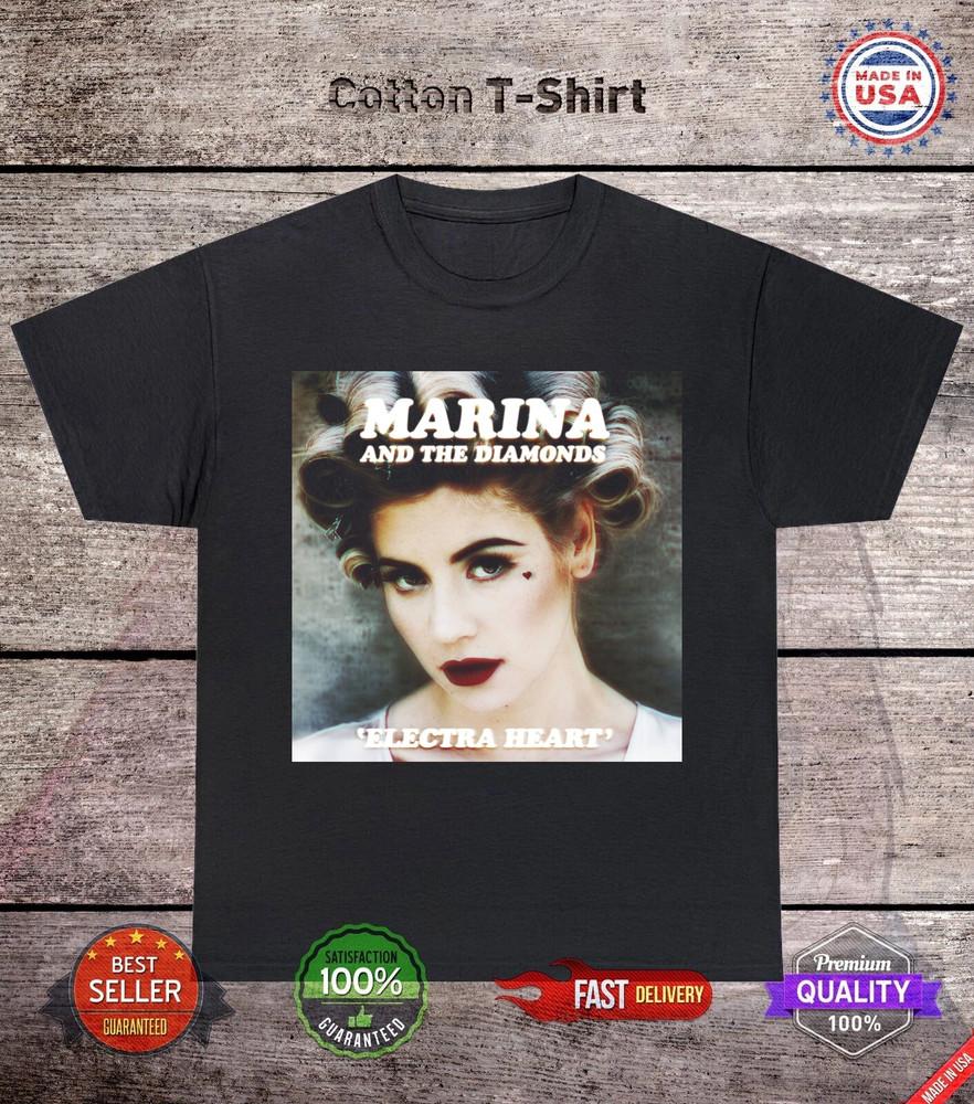Коллекция Marina and the Diamonds - Альбом Electra Heart S-5XL MD1338 Унисекс Футболка