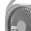 Маленький настольный вентилятор 6 дюймов тихий мини портативный USB перезаряжаемый настольный вентилятор для дома и офиса белый