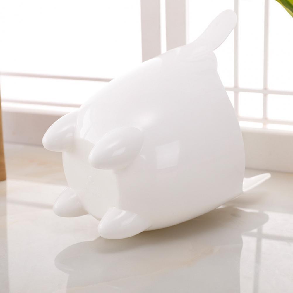 Household Storage Bucket Desktop Trash Can Without Cover Cat Shape Large Capacity Garbage Storage Pen Holder Living Room Bedroom