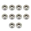 10 шт. термостойкие прочные многоцелевые подшипниковые стальные миниатюрные шарикоподшипники 698ZZ(8x19x6мм)