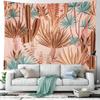 Green Plant Flower Tapestry Tropical Plant Series Hanging Landscape Flower Indoor Tapestry Room Decoration Aesthetics Bedroom