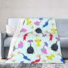 Pikmin Blankets Soft Warm Flannel Throw Blanket Plush for Bed Living Room Picnic Travel Home Couch