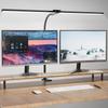 Wobane Desk Light LED 1800lm Desk Lamp Double Light 5 Levels of Color Stepless Ra95 High Color Bright Desk Tabletop Clamp Energy Adjustable Table