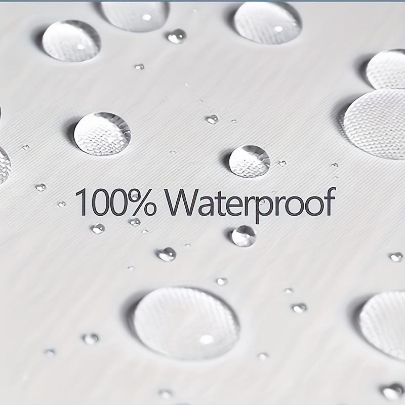 Red Rose Shower Curtain, Bathroom Decorative Shower Curtain, Waterproof Shower Curtain with Hooks