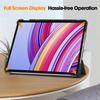 Чехол для планшета для Xiaomi Redmi Pad Pro/Redmi Pad Pro 5G/Poco Pad, кожаный чехол-подставка с тройным складыванием