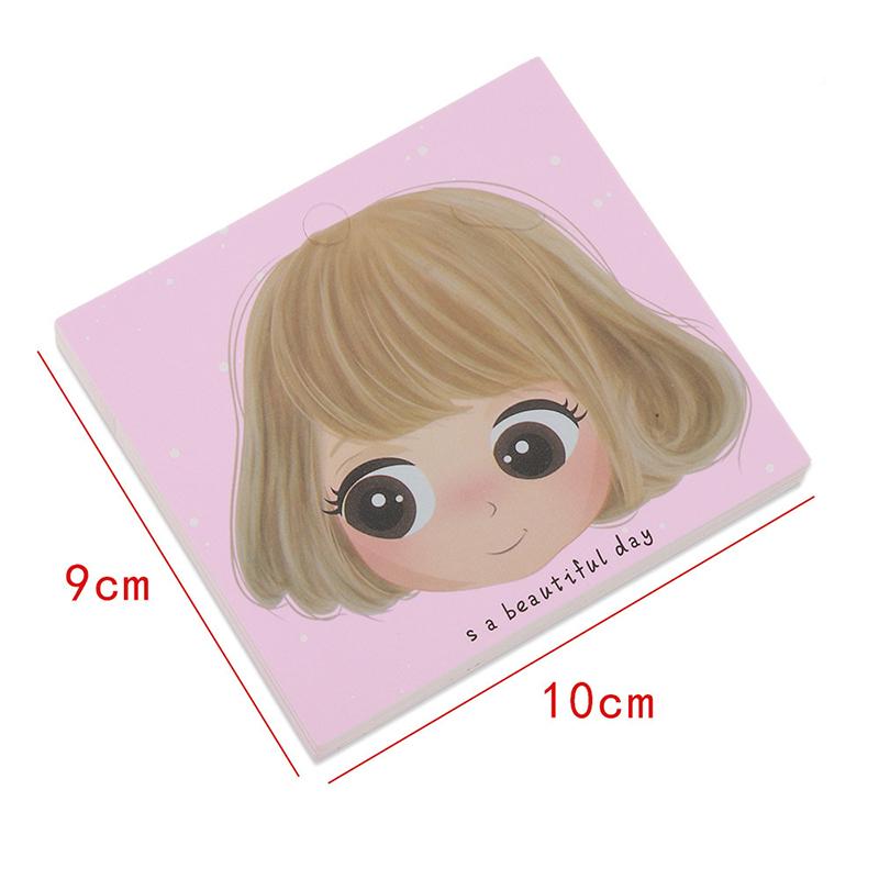 50Pcs Cute Girls Barrettes Display Cards Hair Clips Packing Paper Card For Diy Hair Accessories Retail Price Tags