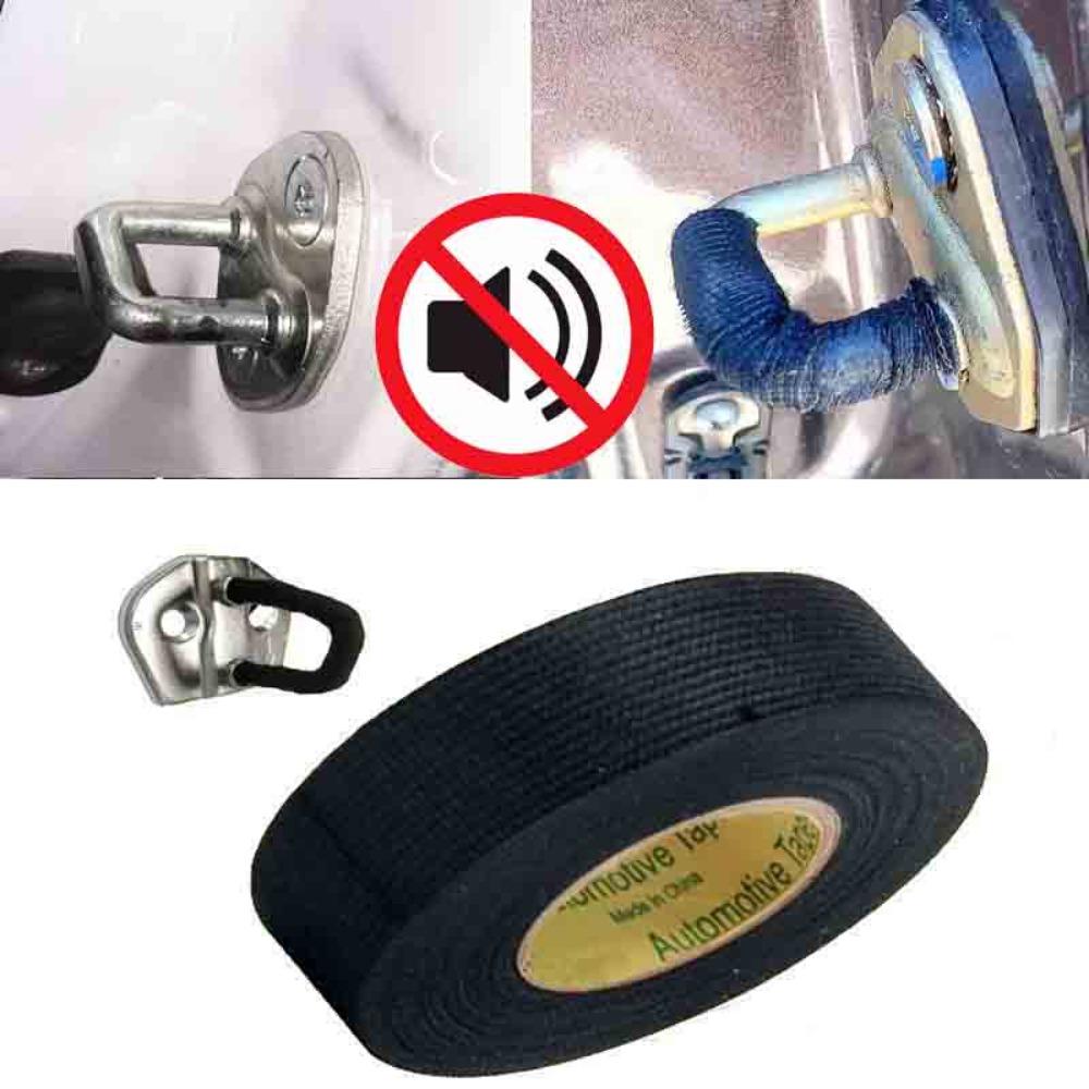 Защитная накладка на дверной замок автомобиля, противошумная звукоизоляционная накладка, буферная лента для кабеля и электропроводки