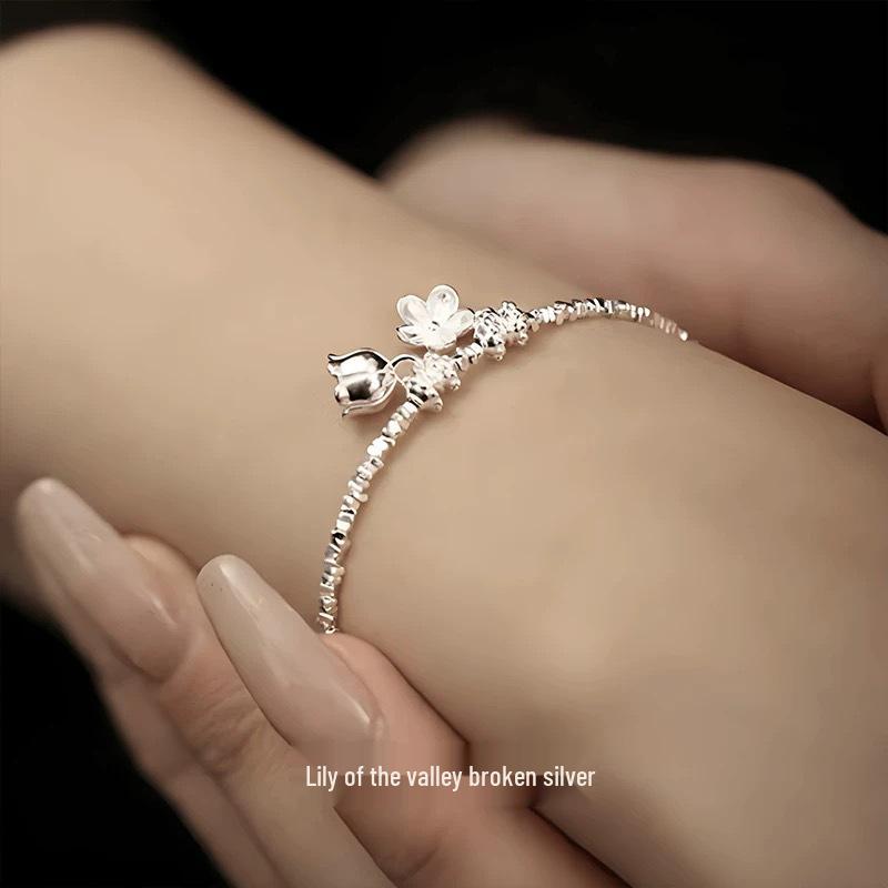 Серебряный браслет «Ландыш» от Zhongying Jewelry – Элегантный и универсальный дизайн для женщин