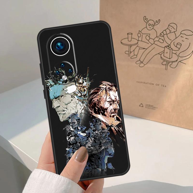 Чехол Metal Gear Solid для Honor Magic 7 6 5 Lite Чехол для Honor 200 400 Pro 50 70 90 X9 X8a X8b X9a X9b X9c