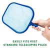 Portable Mesh Net Leaf Skimmer Cleaning Tool for Swimming Pool Water Park SPA