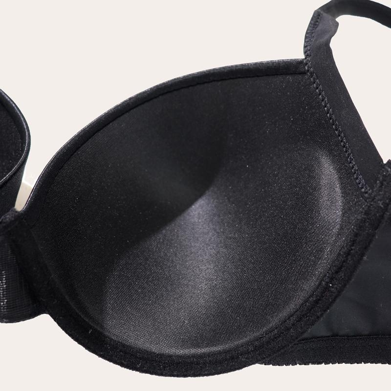 Бюстгальтер Push Up для женщин с косточками и подкладкой 75B 80B 85B 90B Чашка Спорт Простое и стильное нижнее белье