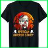 Biden Horror American Zombie Story Halloween T-Shirt Black Funny Gift Men Women