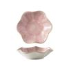 Japanese Style Ceramic Dipping Dish Lotus-shaped Sauce Dish Decorative Mini Fruits Bowl  Restaurant