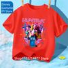 Toddler Girl Clothes Kpop Demon Hunters Cartoon Tee Shirt Funny Gift for Fans Harajuku Cool Kids T-shirts Summer Tops