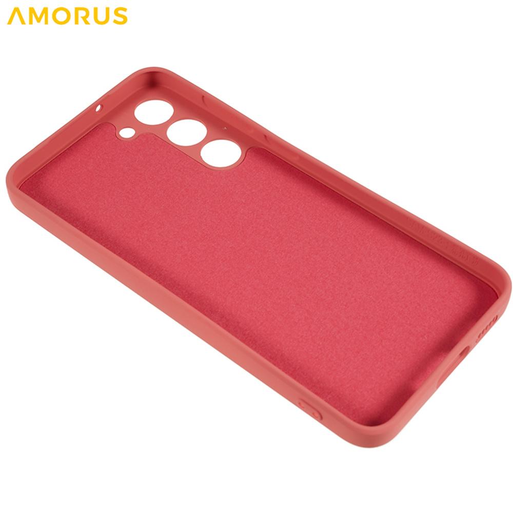 For Samsung Galaxy S23+ Case Precise Cutouts TPU Fiber Lining Shockproof Phone Cover