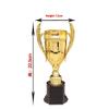 1 шт. Пластиковый маленький призовой кубок Детский трофей Награды Соревнование Футбол Школа Наградной приз Награда победителя Трофей Игрушка