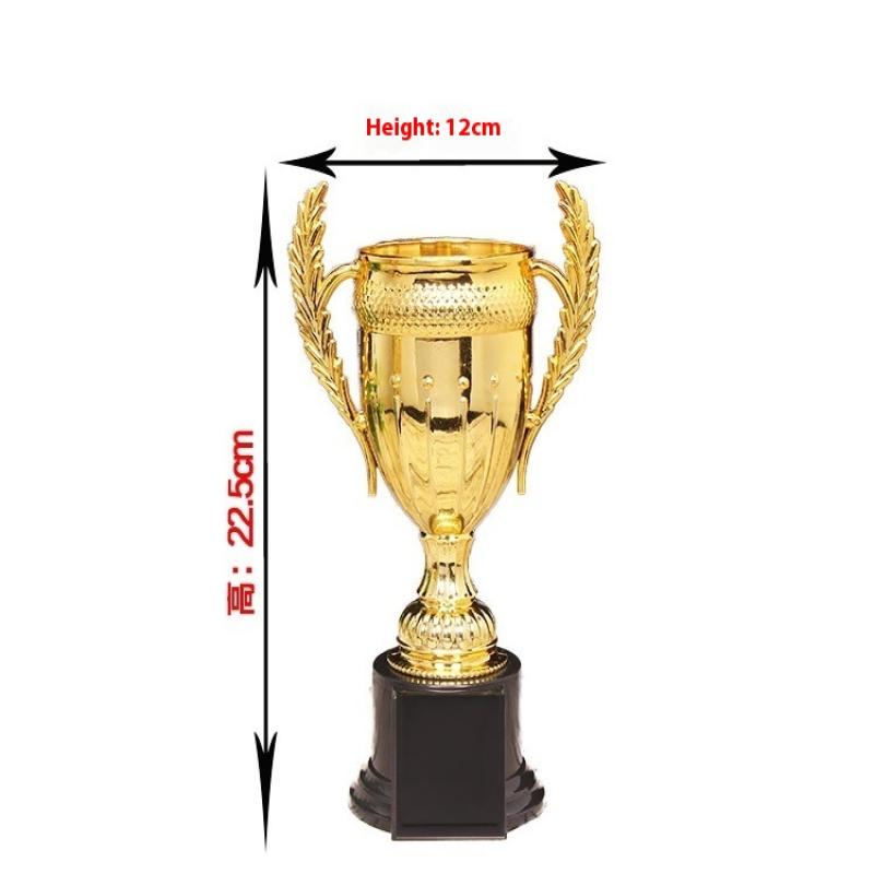 1 шт. Пластиковый маленький призовой кубок Детский трофей Награды Соревнование Футбол Школа Наградной приз Награда победителя Трофей Игрушка
