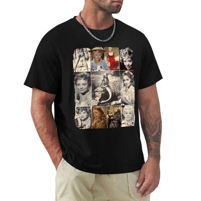 Vintage Glynis Johns Posters And Art Tshirt High Elasticity Sports Tshirt