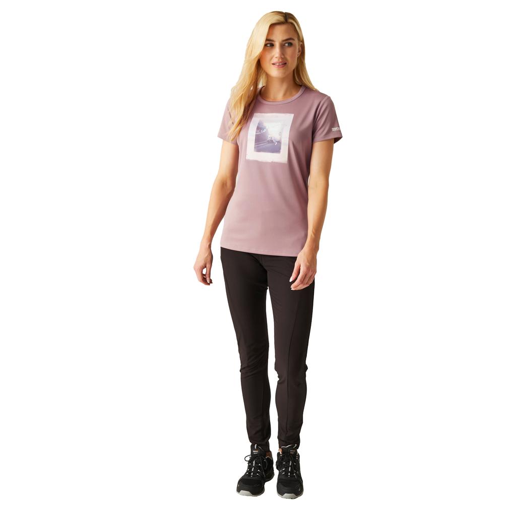 Женская/Дамская футболка для шоссейной езды Regatta Fingal VIII