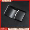7 шт. хромированная кнопка подъема окна автомобиля, наклейка с блестками для Honda Civic 2016-Civic150 CRV Prado150 Fit HEV