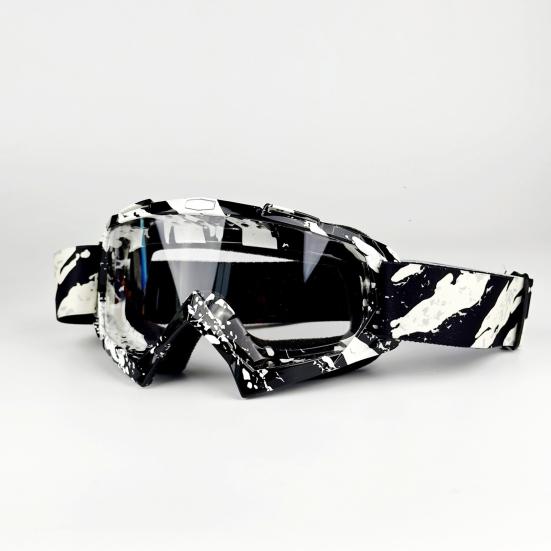 Очки для велоспорта на открытом воздухе с эластичной лентой, защита от ультрафиолета, ветрозащитные, легкие, для мужчин и женщин, для катания на лыжах, сноуборде, мотоцикле, велосипеде, спортивные очки