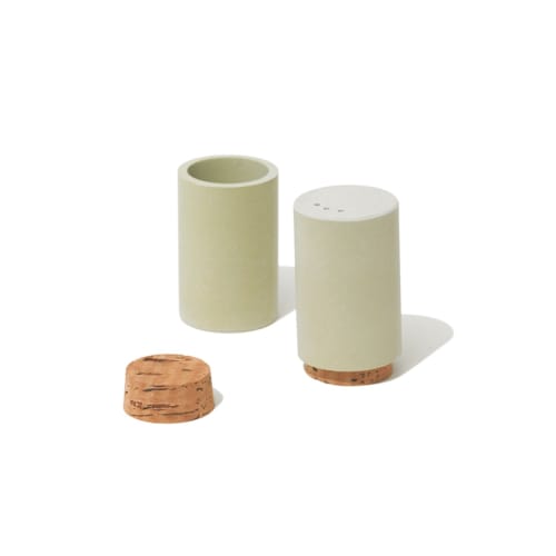 soil Diatomaceous Earth Seasoning Case (Seasoning Container) Pepper Green