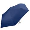 Sugihara TONICAL Folding Rain or 55cm Black Navy Solid Sun Rain UV Model 6915 Umbrella, Ultra-Lightweight, Shine, Mini, Laminated, Blue, Color,
