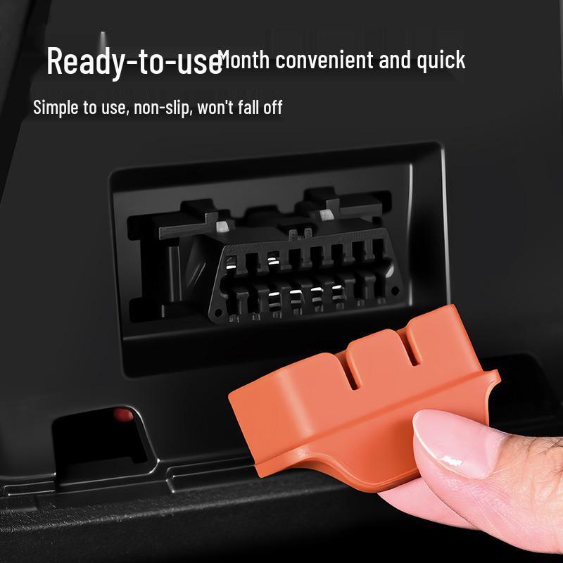 Водонепроницаемая пылезащитная крышка OBD-интерфейса для моделей автомобилей, идеально подходит для модификаций.