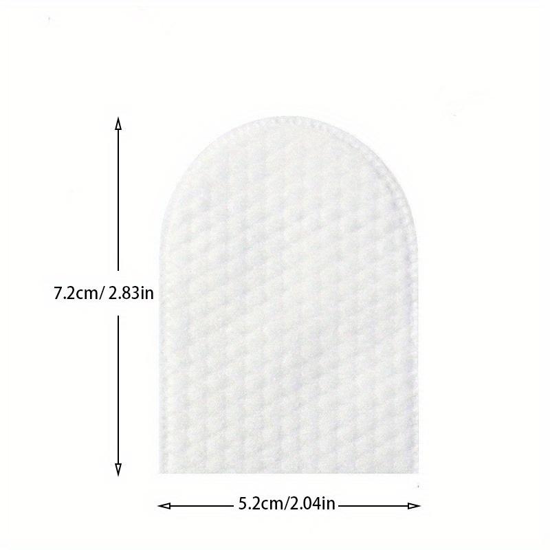 120 шт. U-образных карманных ватных дисков для снятия макияжа, хлопковые мягкие диски для снятия жидкой основы под макияж