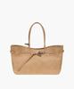 Margesherwood Grandma Used Bag Large_French Beige Pull-Up