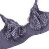 Women Bra C Cup Lace Wired Underwear Ultra Thin Unlined Bras