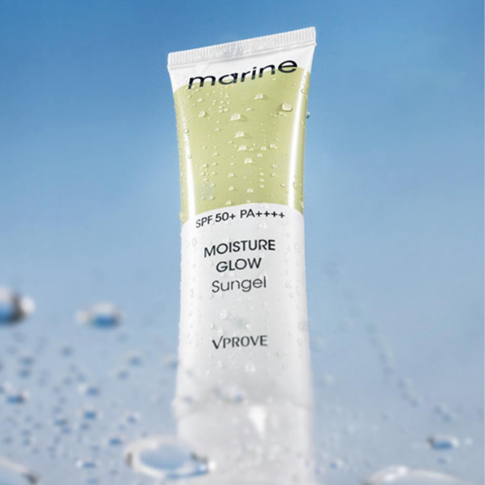 VPROVE Солнцезащитный гель Marine Moisture Glow (SPF50+, ПА++++) 50 мл / 1,36 жидких унций. (3 варианта)