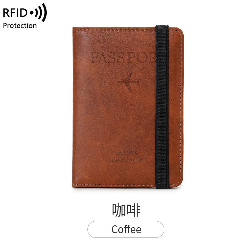 Сумка для паспорта Женская новая с эластичной лентой обложка для карты вакцинации Сумка для документов Многофункциональный дорожный чехол для паспорта