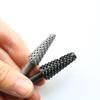 5/10 шт. Прочный набор ротационных боров с хвостовиком 6 мм Сталь Черный Серый Рашпиль по дереву Напильник Шлифовальная головка Сверла Полировка