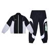 Ветрозащитный и водостойкий спортивный костюм для бега и отдыха, унисекс, черный YJDU051-2+YYKU155-3