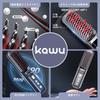 KAWU Heat Brush Cordless 200 Million Negative Ions Brush Iron Hair Iron 6400mAh Large Capacity 7 Level Temperature Adjustment MCH Rapid Heating Rapid