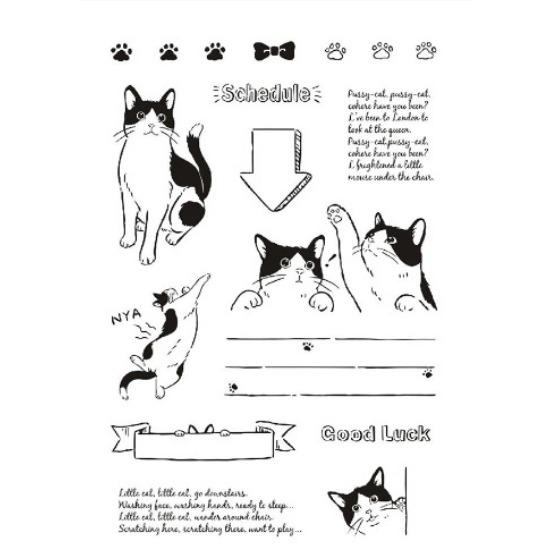 Винтажный штамп, прозрачный силиконовый штамп с цветочными фруктами и английскими словами, строительный штамп для DIY, декоративный альбом для скрапбукинга, журнал для студентов