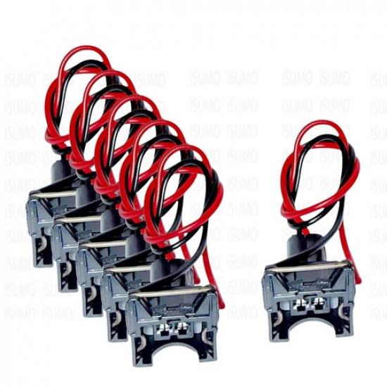 6 x Fuel Injector Electrical Coonector Fits Ford Taurus 1986-1999