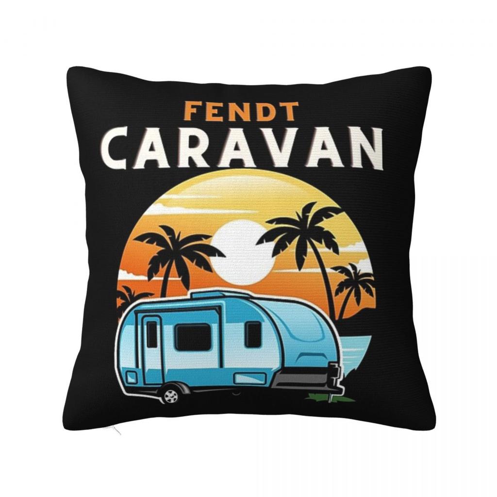 Fendt Caravan Essential Square Pillowcase Pillow Cover Cushion Zip Decorative Comfort Throw Pillow for Home Living Room