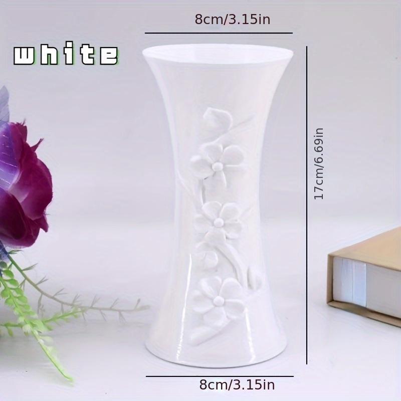 3D ваза с цветами сливы, цветочная корзина, пластиковая ваза, разноцветное ремесленное изделие, домашняя имитация, принадлежности для цветочных композиций