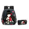Gorjuss santoro high definition printing casual storage pencil bag high value anti-hunchback wear-resistant schoolbag