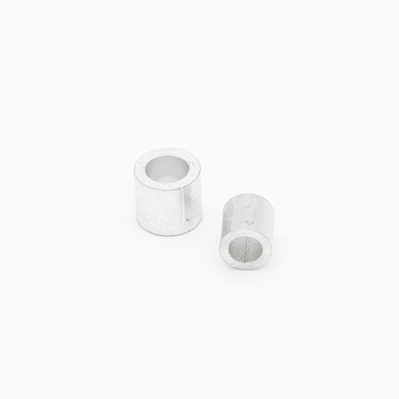 M1 to M10 Full Size Steel Wire Cable Rope Fixing Clip Circular Aluminum Ferrules Round Crimping Loop Clamps Quantity 10--200pcs