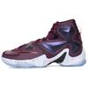 Lebron 13 EP Модные Удобные Нескользящие Прочные Кроссовки для Баскетбола с Высоким Верхом Мужские кроссовки Темно-Красные 807220-500