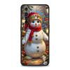 Чехол Рождественский снеговик для Realme C67 C63 C55 C53 C35 C25 C21 GT 2 3 5 6 10 11 12 13 Pro Plus 5G Мягкий ТПУ Чехол для телефона Fundas Сумка