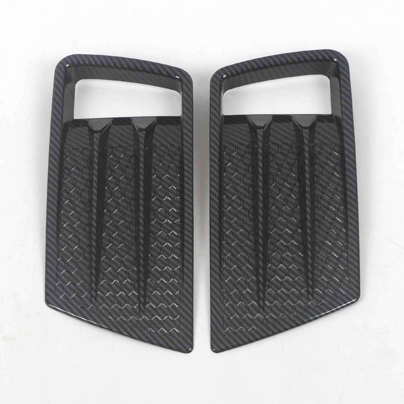 For GWM Cannon Alpha HEV Front Fog Light Frame Poer Sahar HEV Rear Bumper Reflective Light Shade Styling Accessories 2024 2025