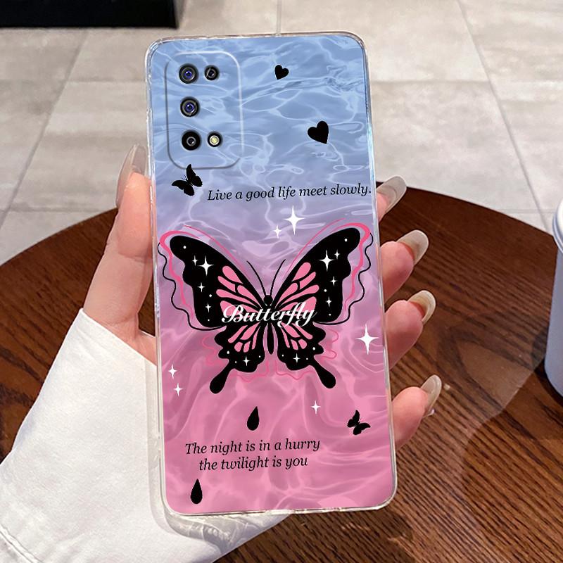 Casing For Realme 7 Pro Case RMX2170 Aesthetic Cute Cat Soft Silicone Transparent Cover For Realme7 Pro 7Pro Phone Case Bumper