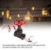 Retro Steampunk G1/2in Stop Valve Light Switch with Wire for Water Pipe Lamp Vintage Lamp Water Pipe Lamp Stop Valve